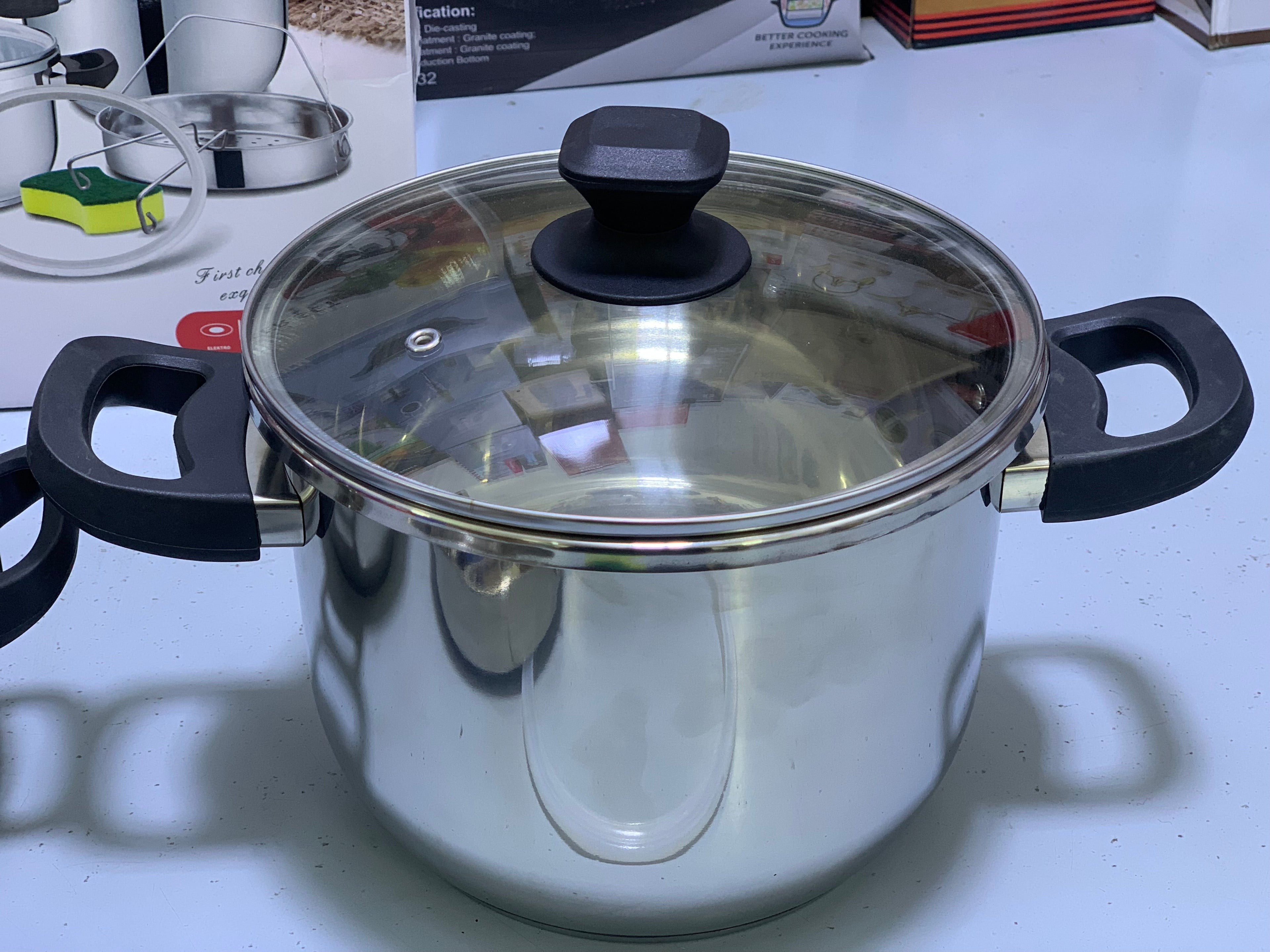 5L and 7L Pressure Cooker Stainless Steel