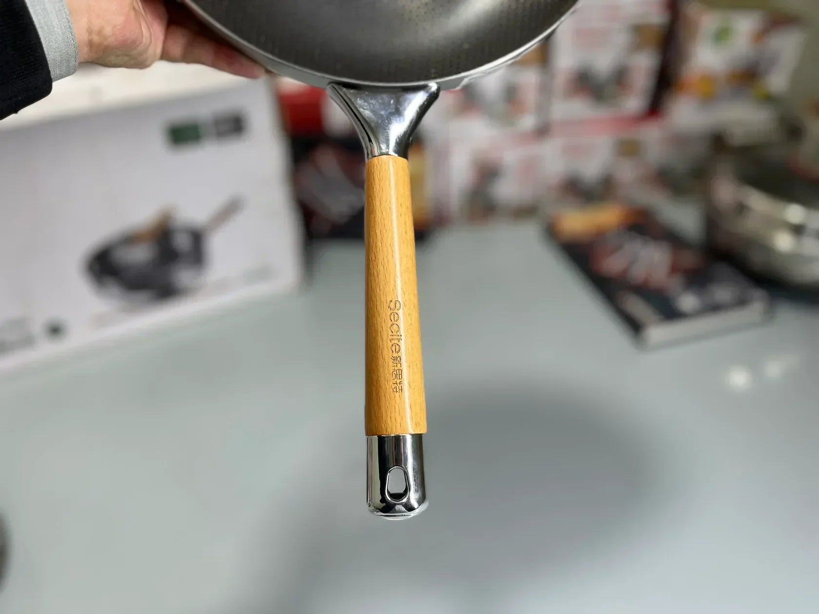 Secite 30cm Honeycomb Pan & Steamer