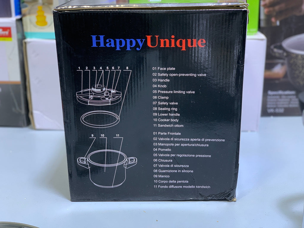 9L 2 in 1 Pressure Cooker Stainless Steel