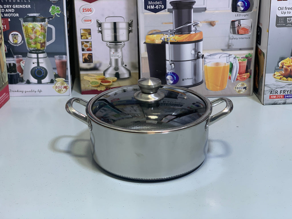 Laser Coated deep casseroles Set Non Stick BIG Sizes  30cm  For 3KG,  32cm For 4K and  34cm  For 5KG