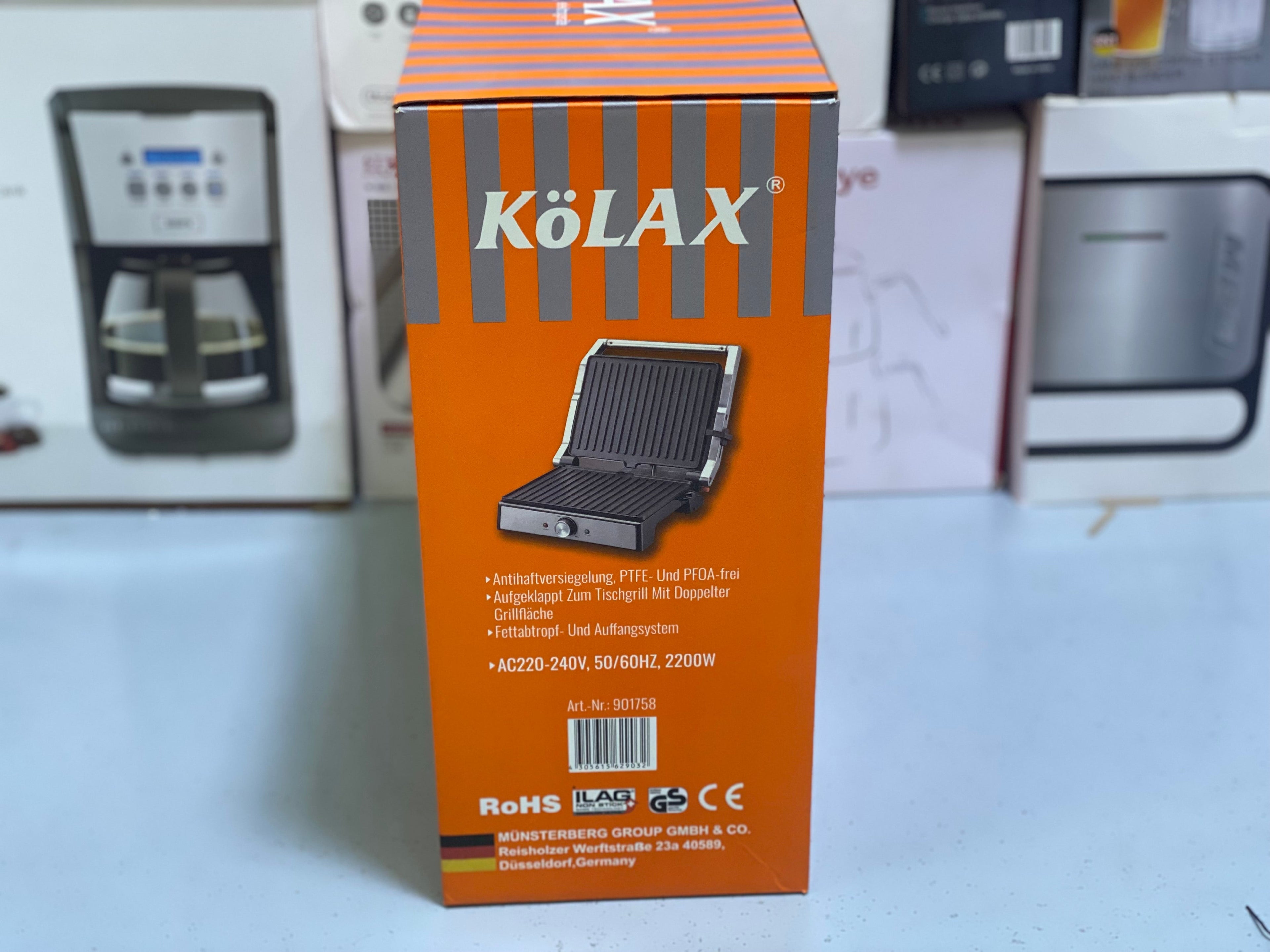 Kolax Electric Grill Maker Model 901758