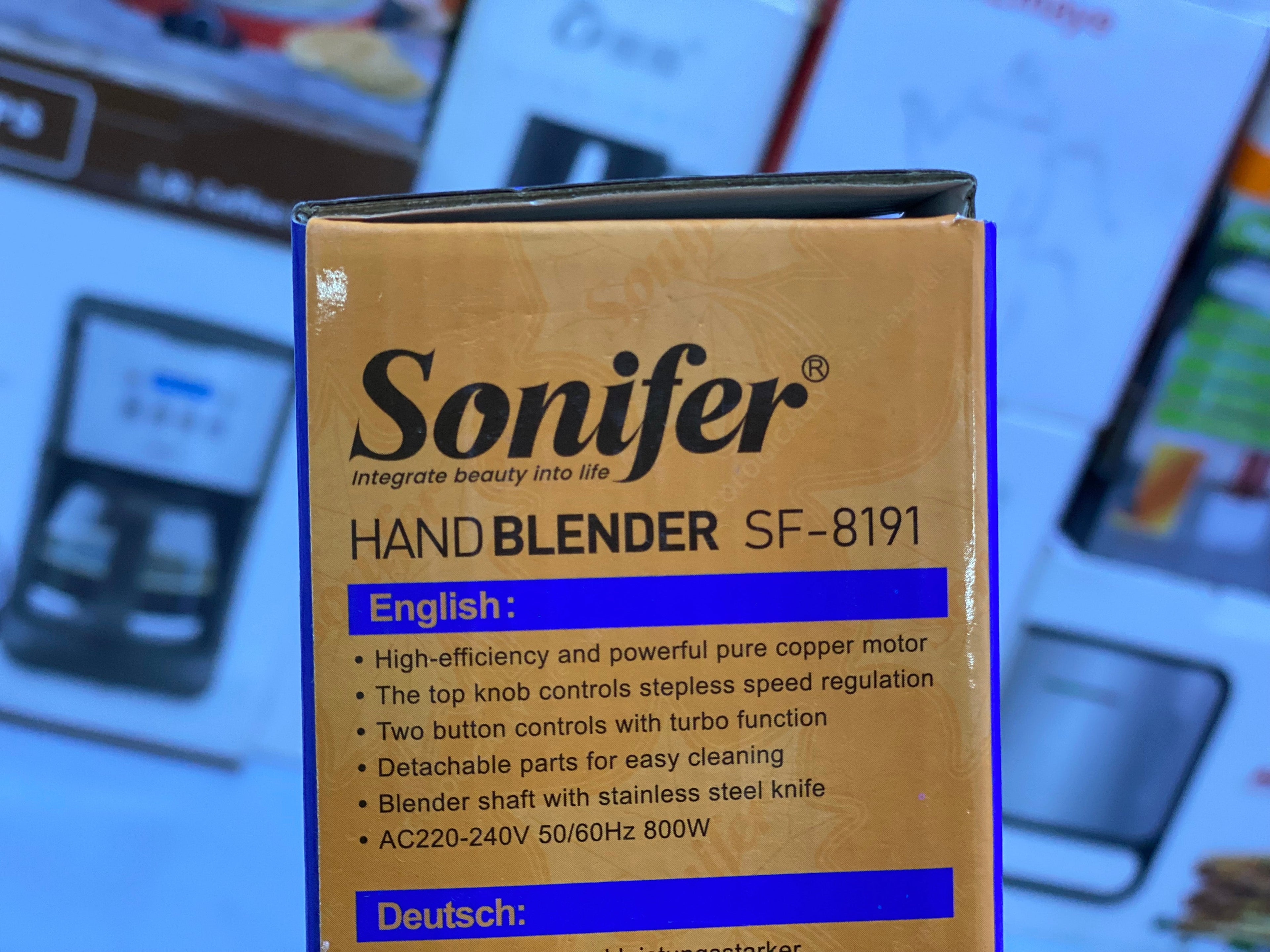 Sonifier Hand Blender