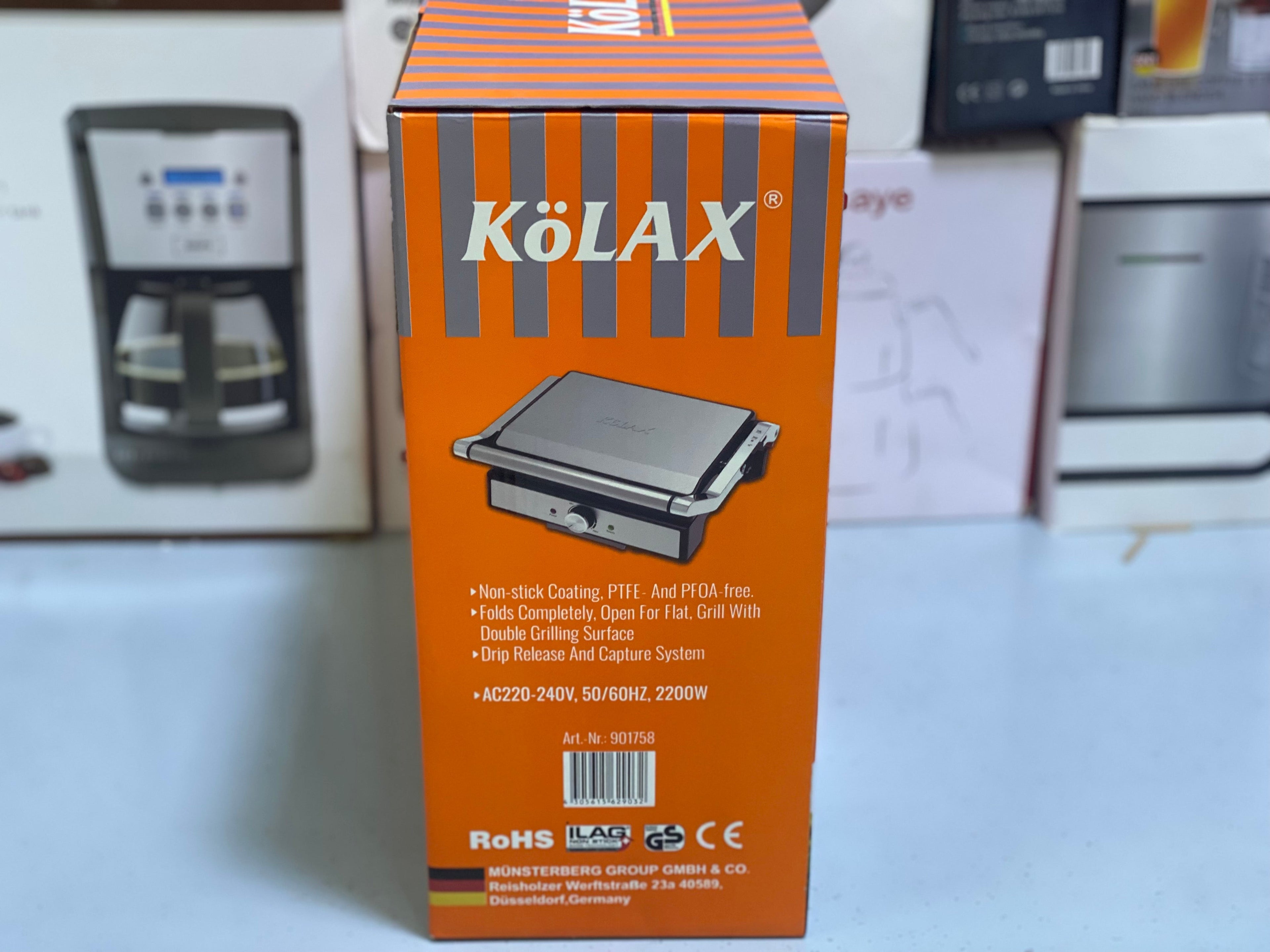 Kolax Electric Grill Maker Model 901758