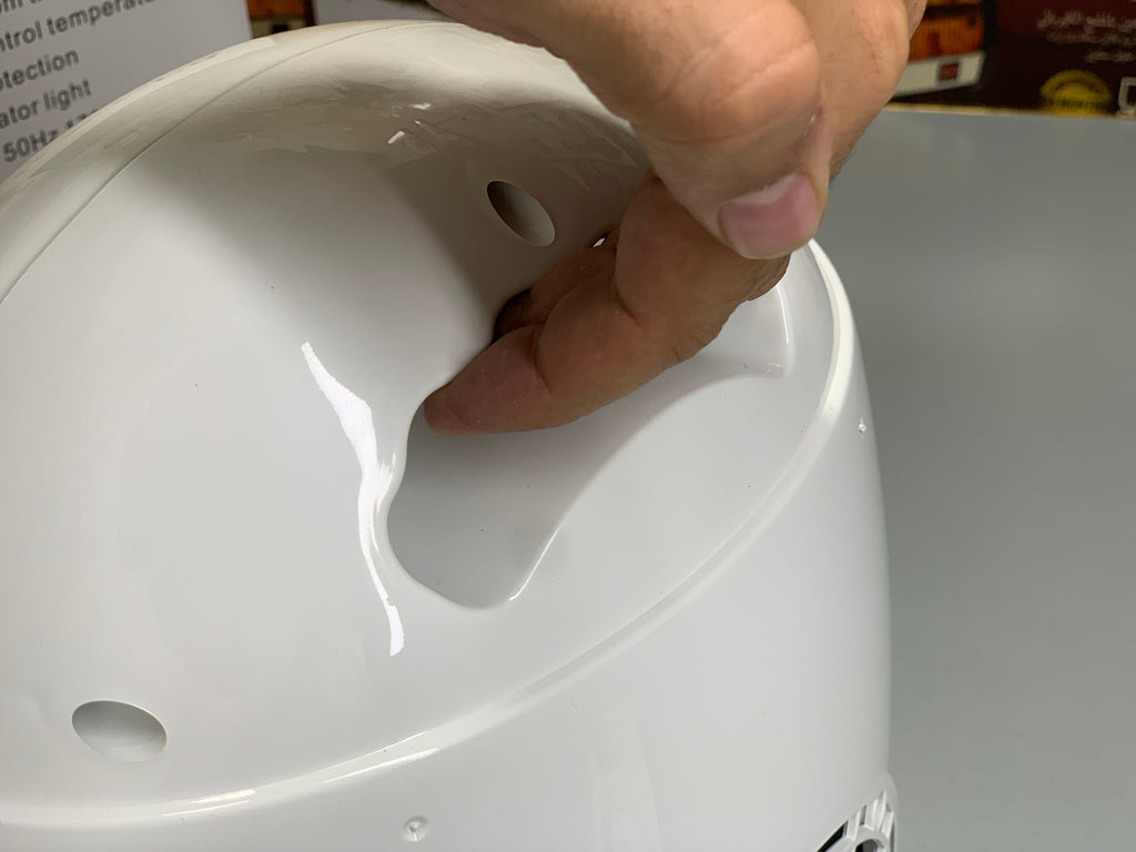 3D Flame Haeger Fan Electric Heater Unique Design