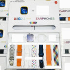 Gawadar Import™ I20 Ultra Max SUIT 10 In 1 Set Smartwatch With TWS Wireless Earphone || Imported From Germany