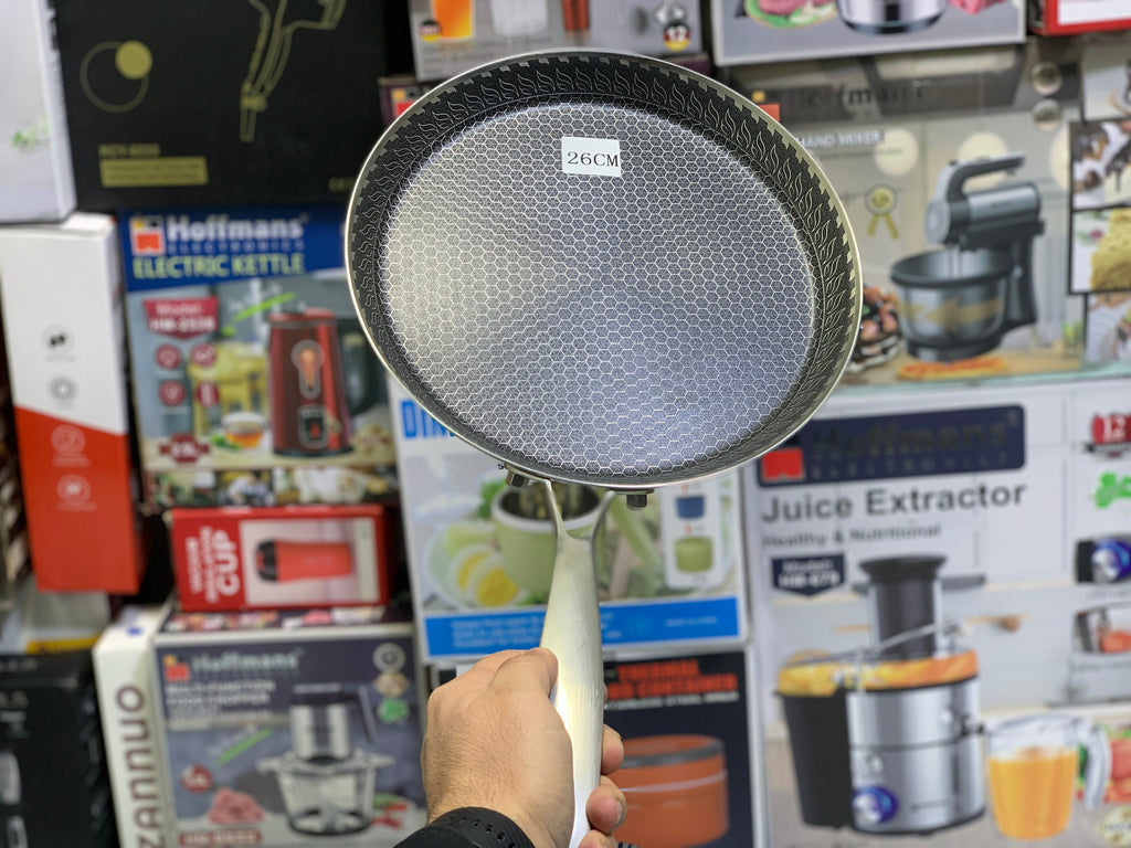 Laser Coating Shallow frying Pan | Non Stick Pizza Pan