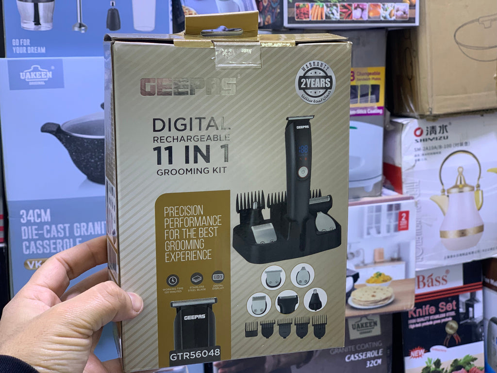 Geepas 11 in 1 Hair Trimmer Model: GTR56048