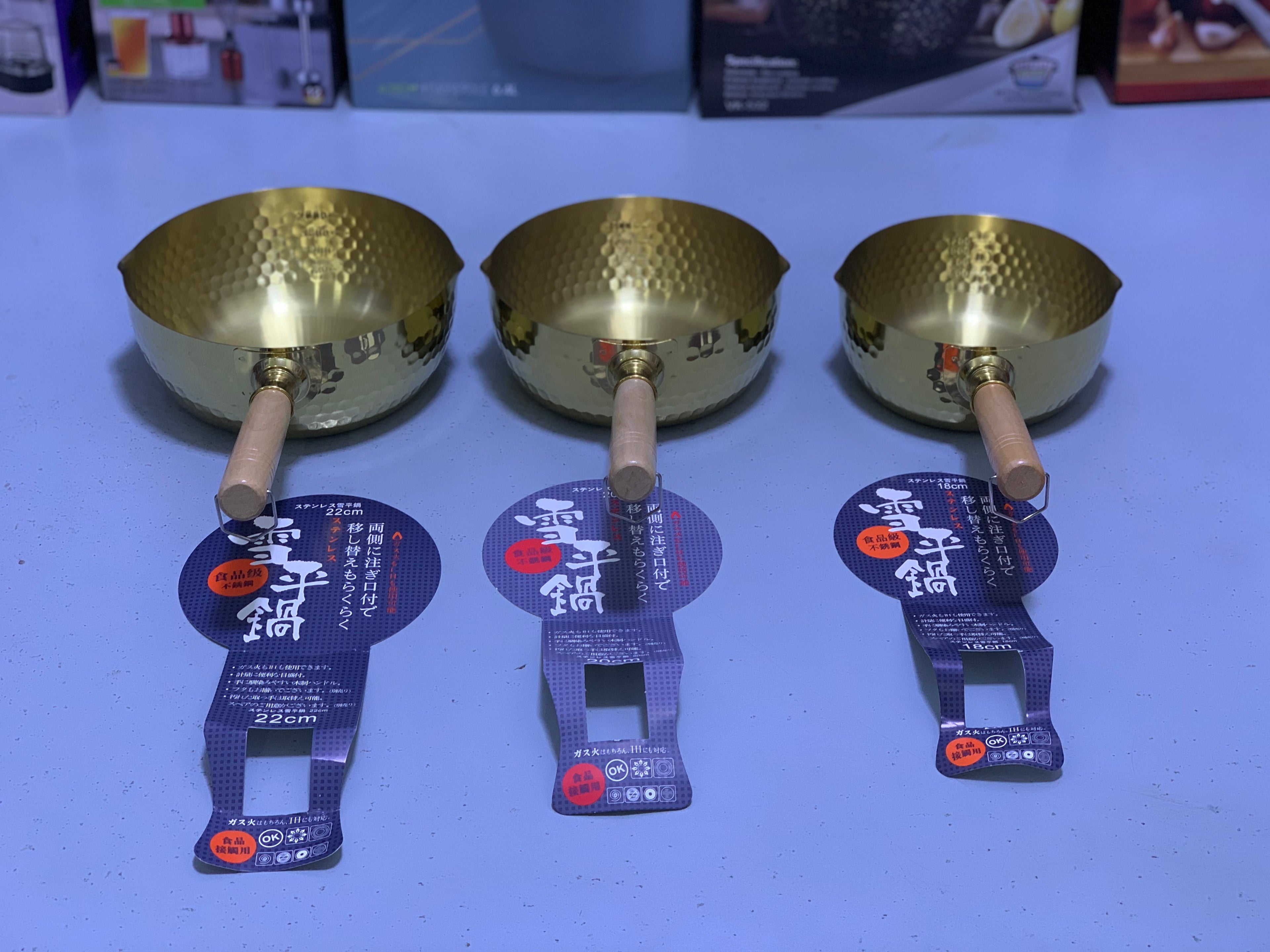 Japani Stainless Steel High Quality Sauce Pan