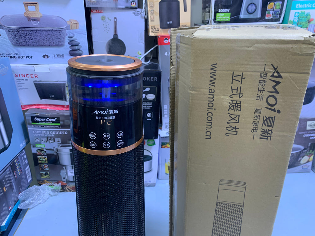 Remote Control Rotating Electric Heater with humidifier 2000w