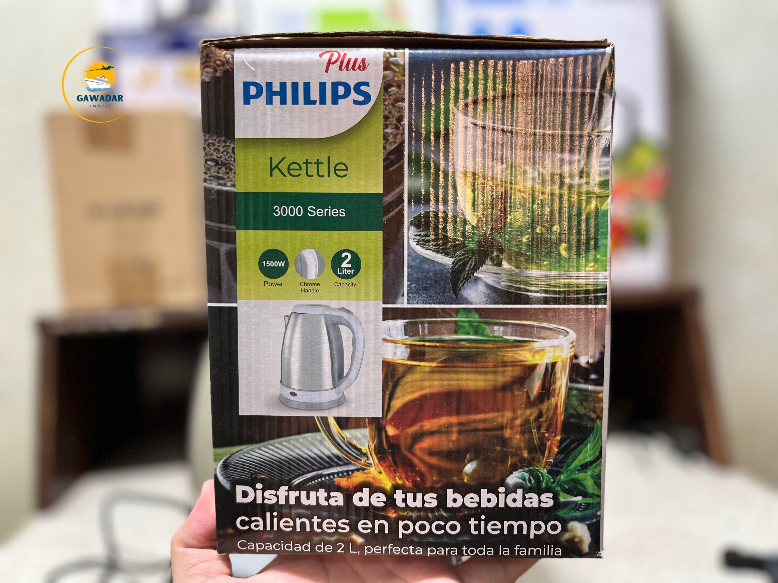 Philips Plus Electric Kettle Stainless Steel Auto OFF Mode