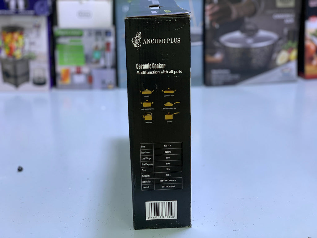 Ancher Plus Germany 🇩🇪 Design Ceramic Cooker