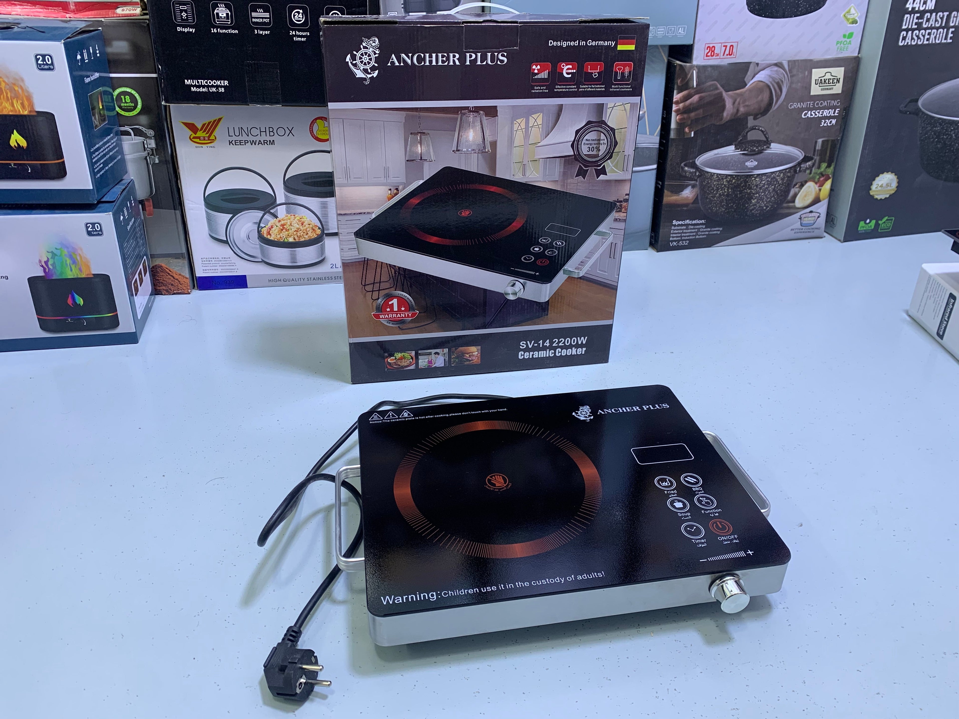 Ancher Plus Ceramic Cooker Model SV-14