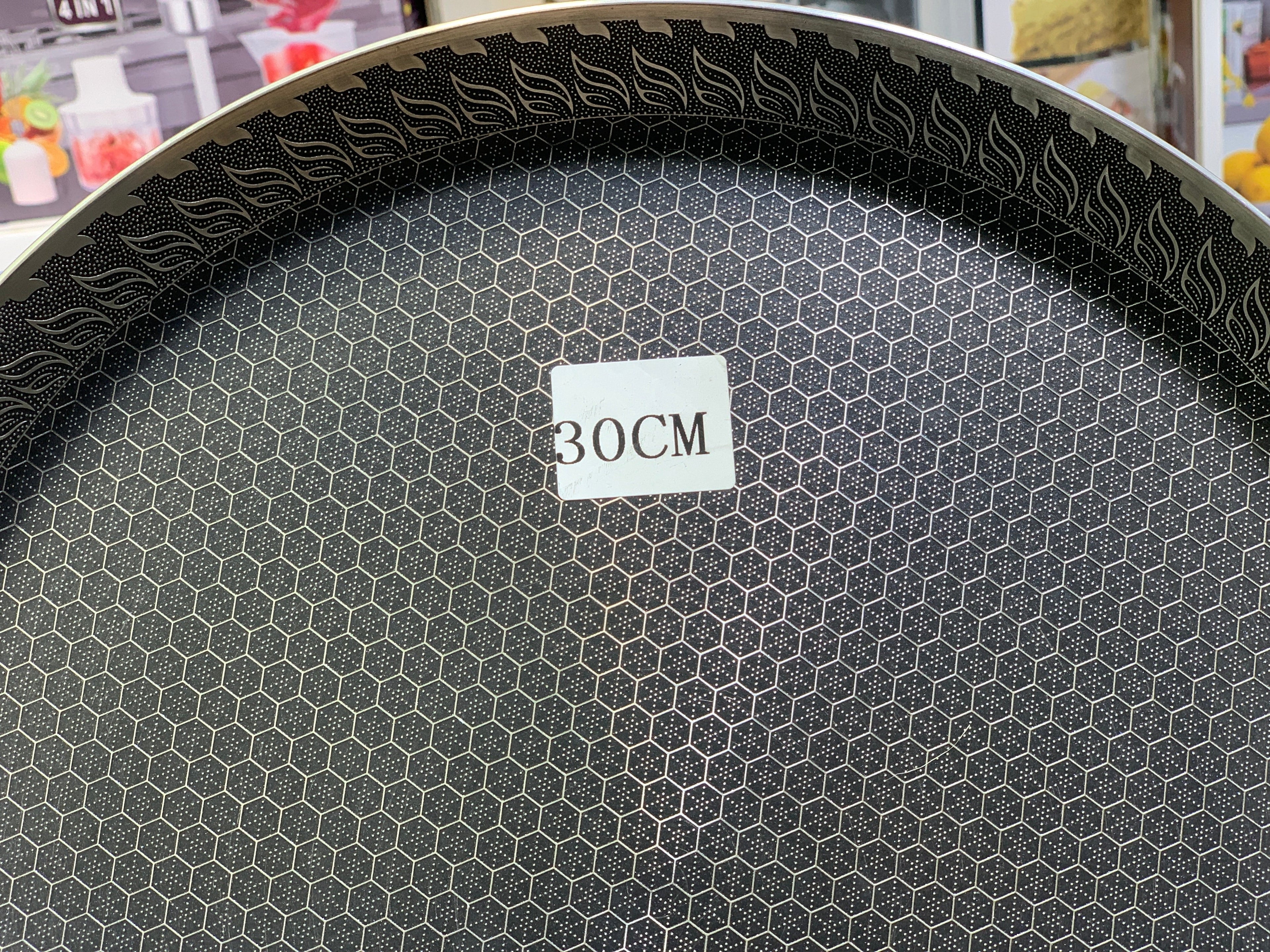 Laser Coating Shallow frying Pan | Non Stick Pizza Pan