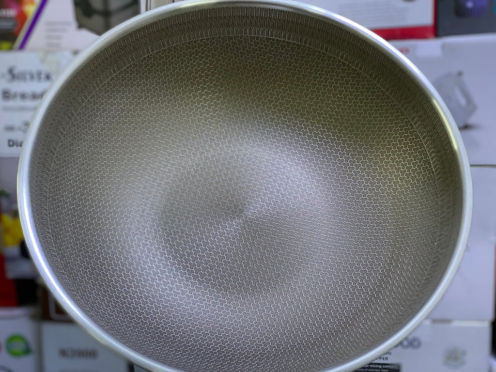 Titanium Material 2 in 1 Frying Pan and Steamer 32cm