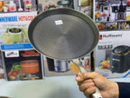 Laser Coating Shallow frying Pan | Non Stick Pizza Pan