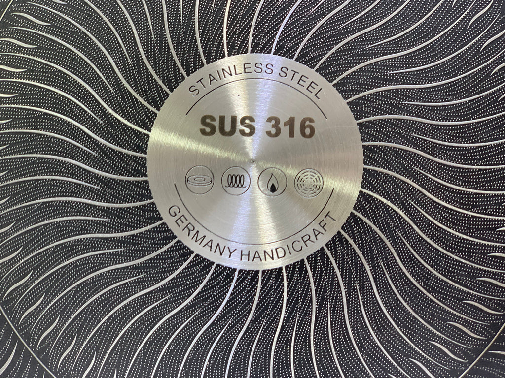 Shallow Skillet Laser Coating Non Stick