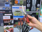 Bass Kitchen Knife Set 8 Pieces with Rotating and Folding Stand