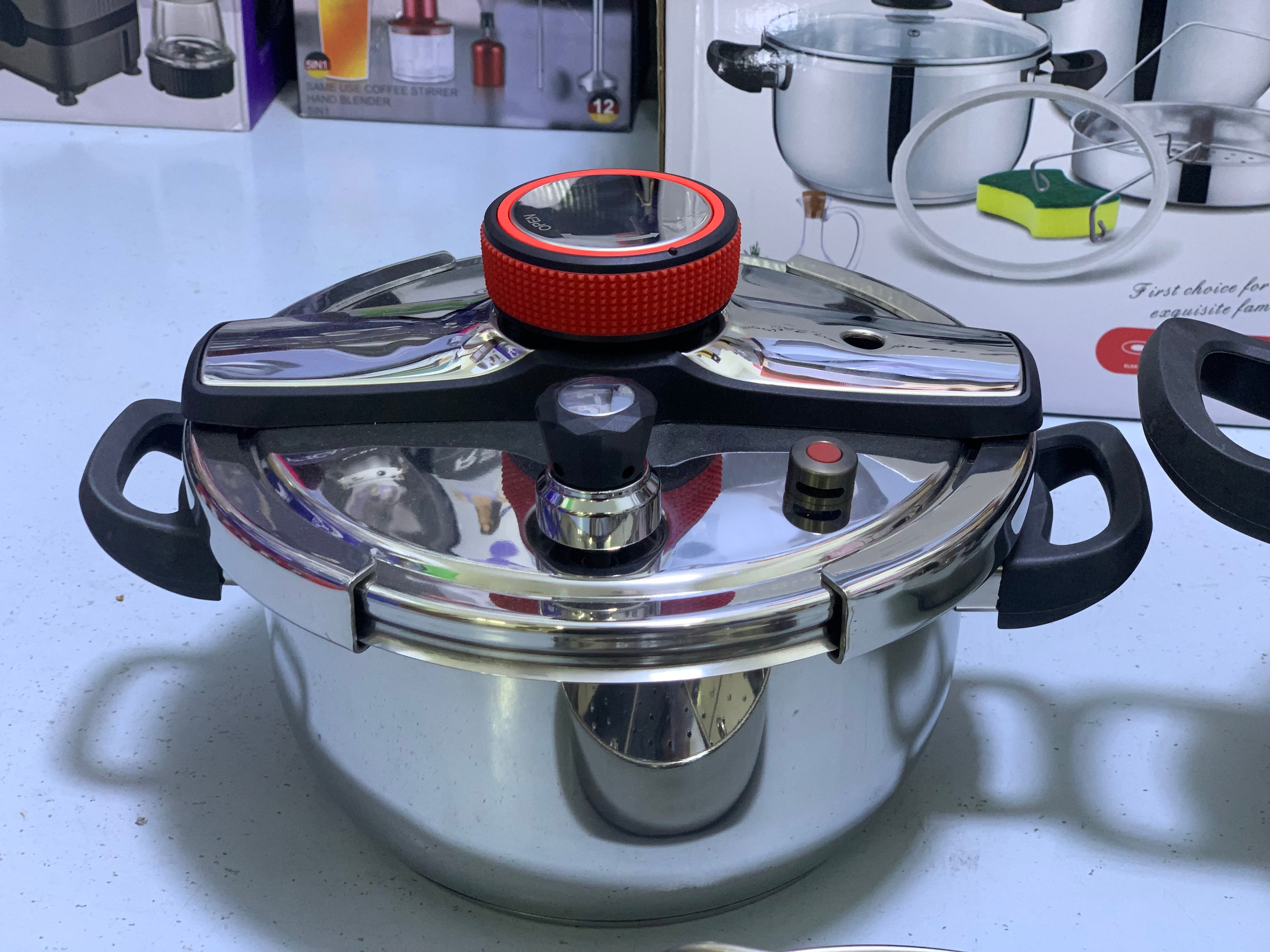 5L and 7L Pressure Cooker Stainless Steel