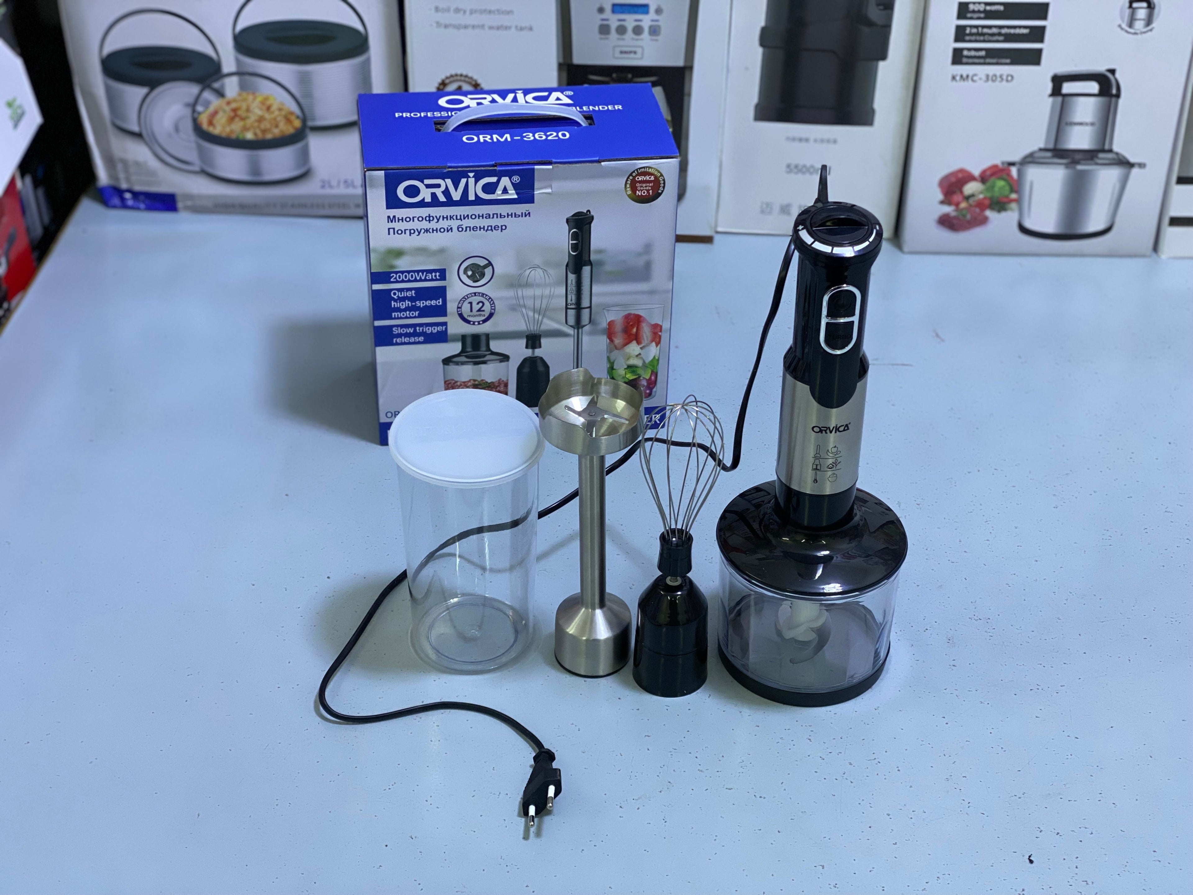 Orvica  4 in 1 Hand Blender Set