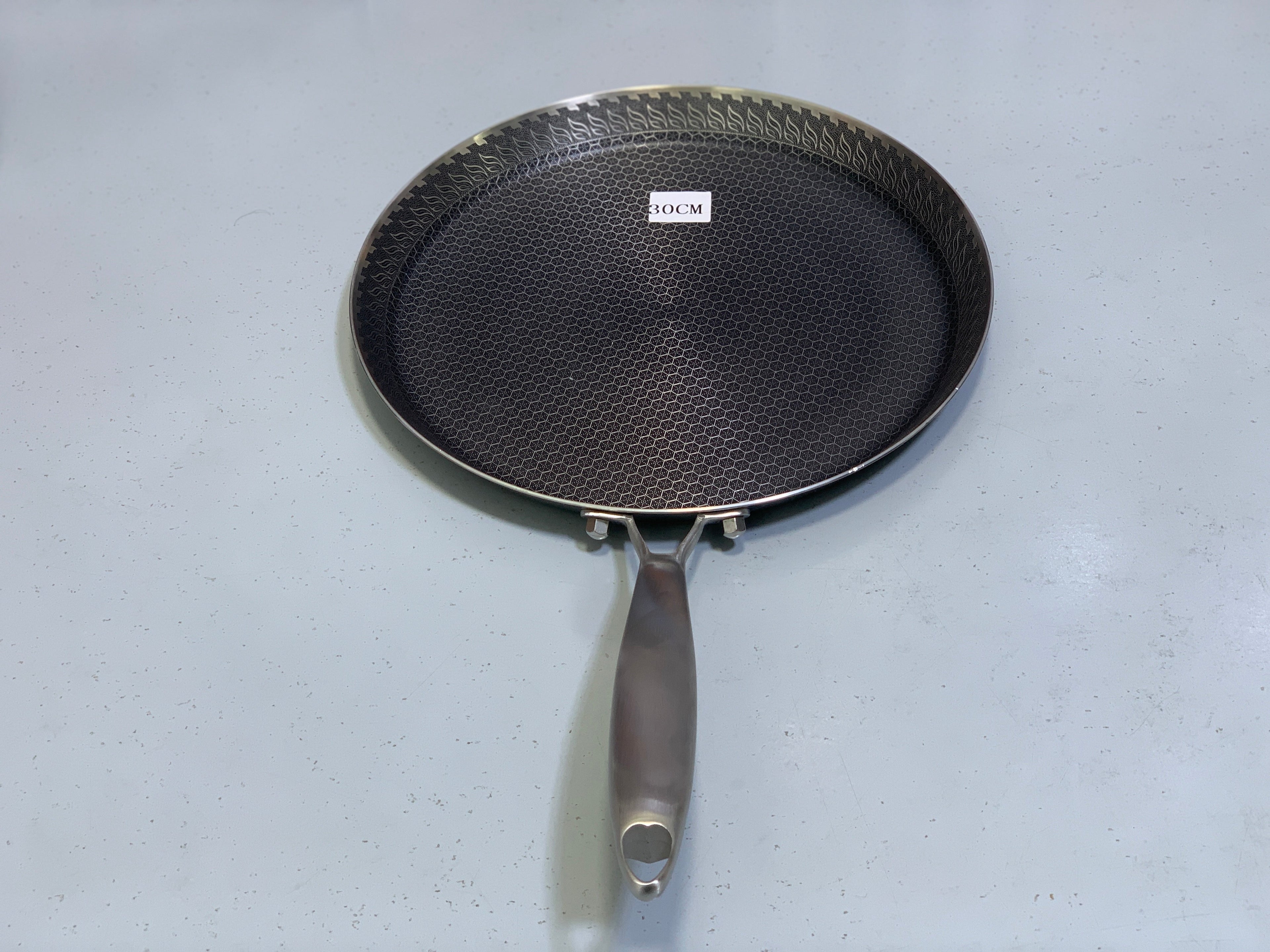Laser Coating Shallow frying Pan | Non Stick Pizza Pan