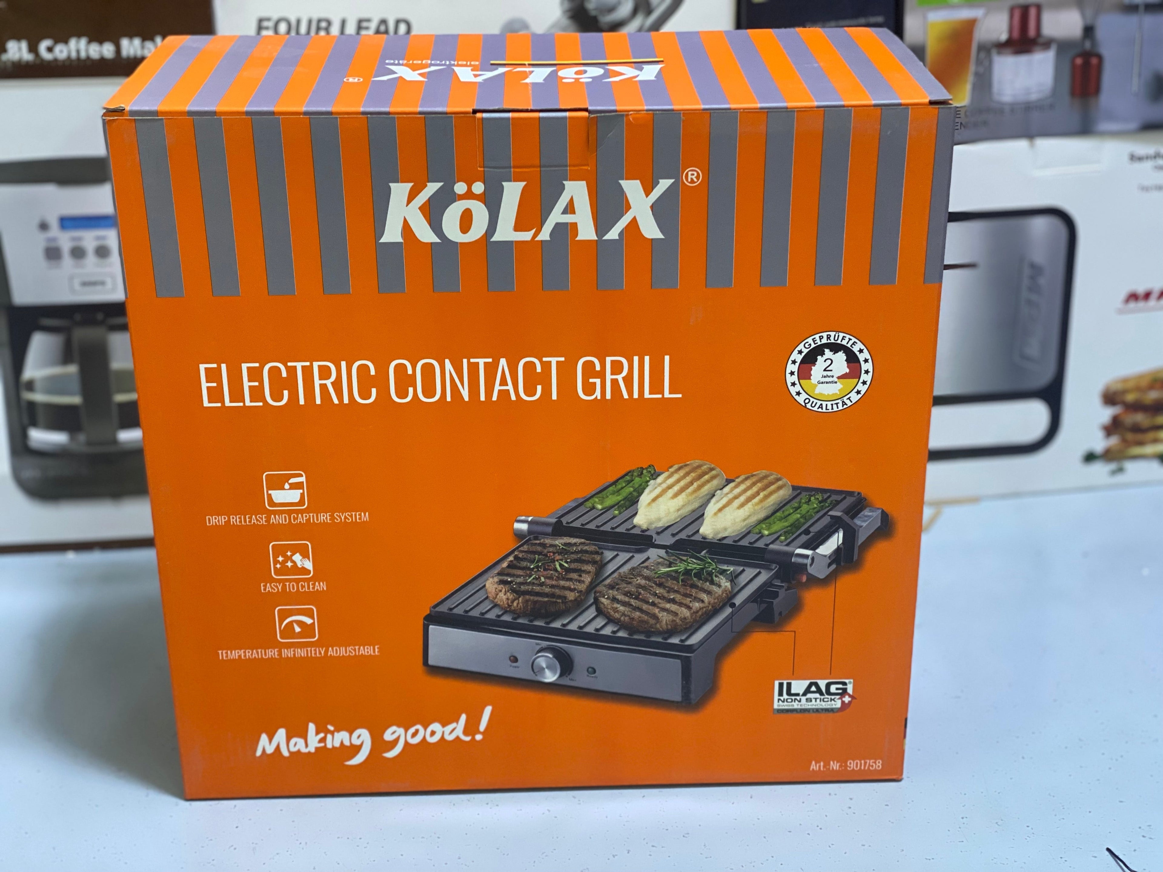 Kolax Electric Grill Maker Model 901758