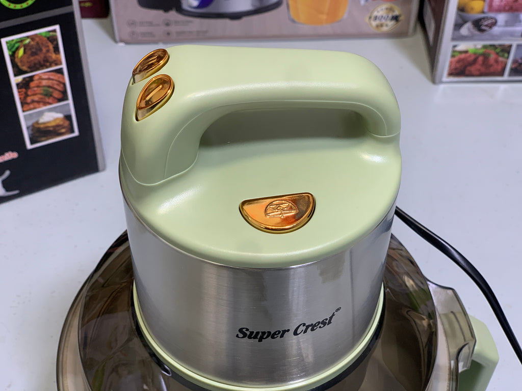 Super Crest 2 in 1 Meat Grinder/ Chopper and Stand Mixer 2500w Model: SCT 2038