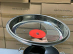 Laser Coating Frying Handi with Solid Handles