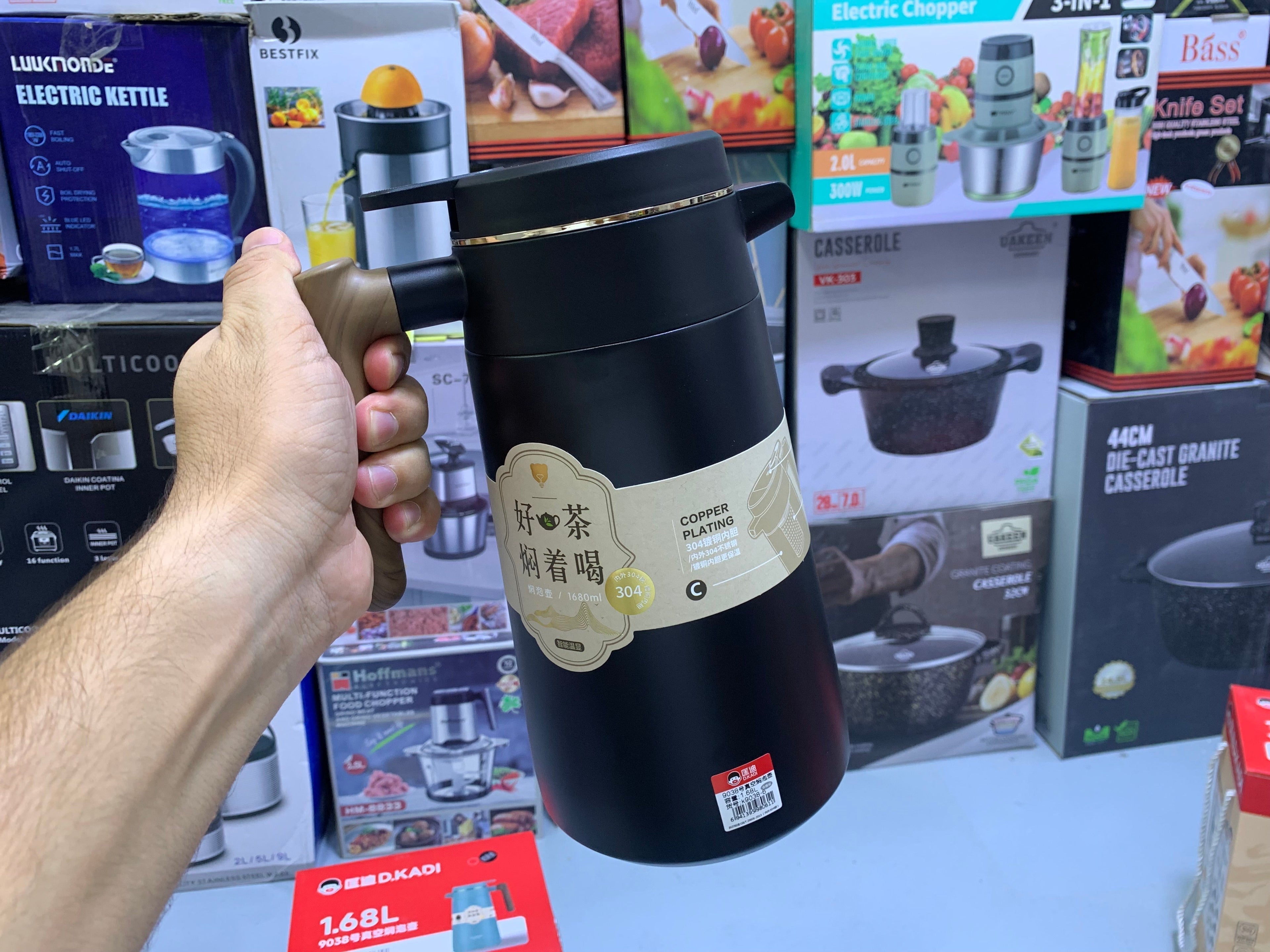 D Kadi Tea Thermos , SUS 304 Stainless Steel Tea pots