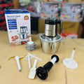 silver crest 8 in 1 electric and manual chopper 3.5L